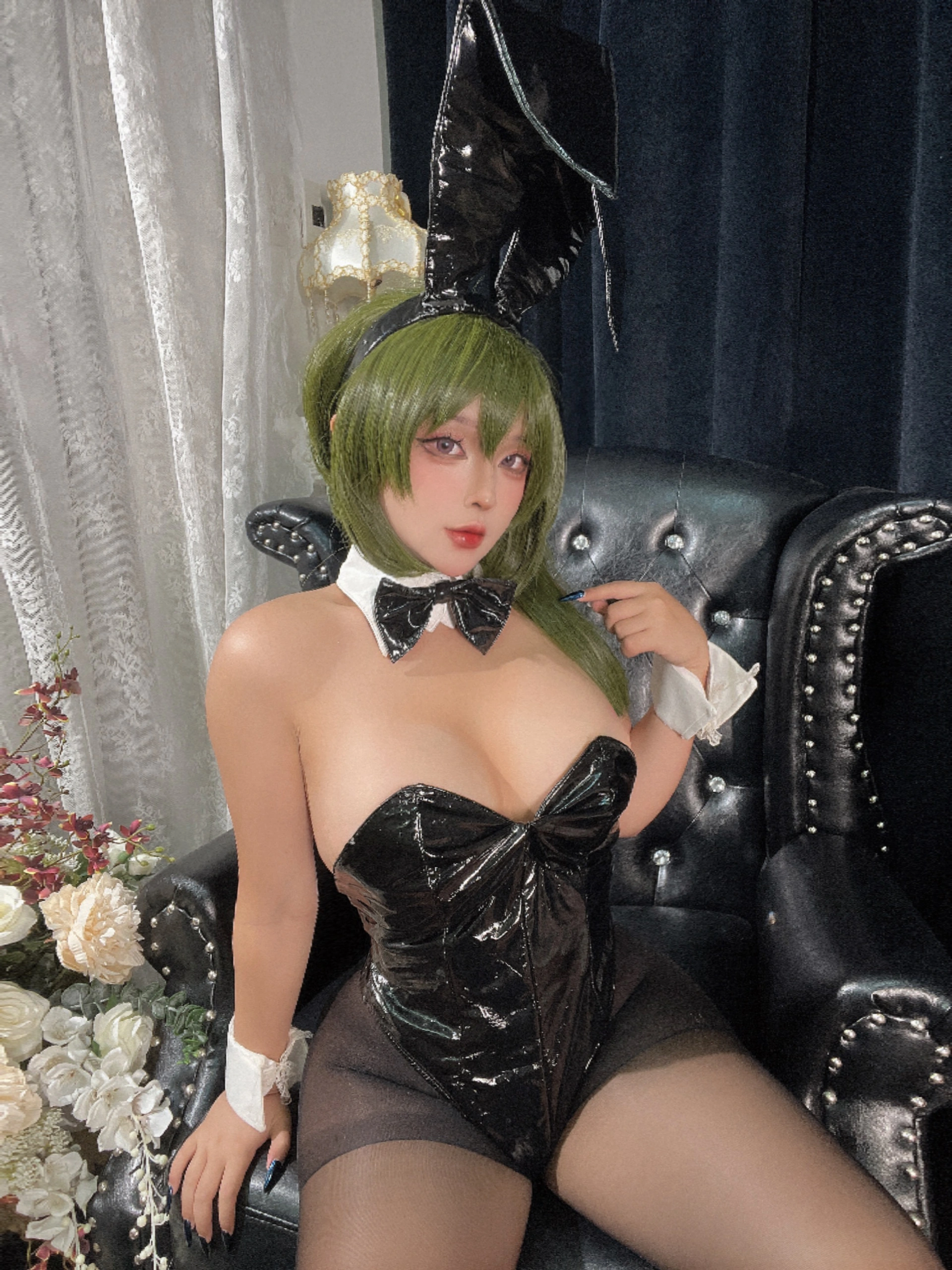 Sayo Momo – NO.067  Ubel ユーベル Black Easter Bunny 🖤 0